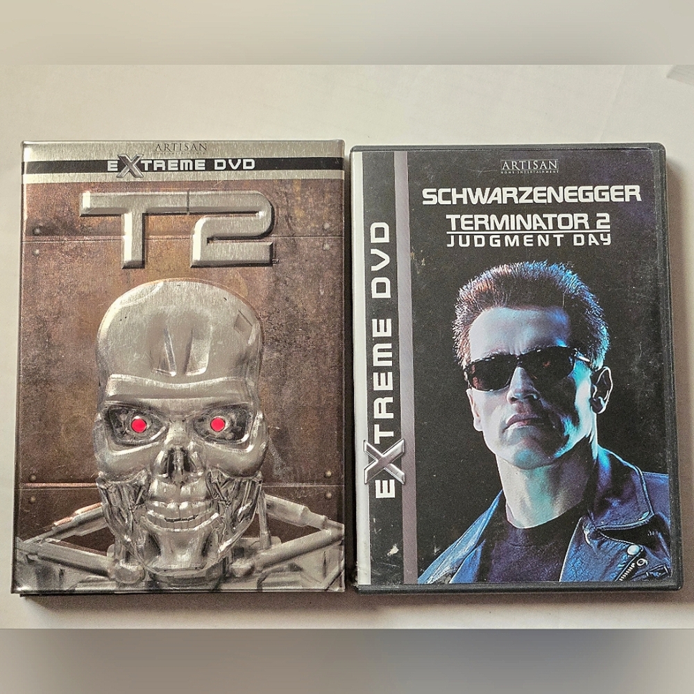 T2 Extreme TERMINATOR 2 DVD Metal Slipcover
